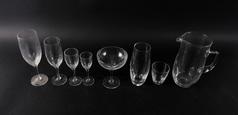 GLASSERVIS, 72 delar.