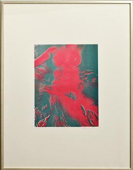 RUPERT JASEN SMITH, screenprint med diamond dust, sign och numr 4/10.