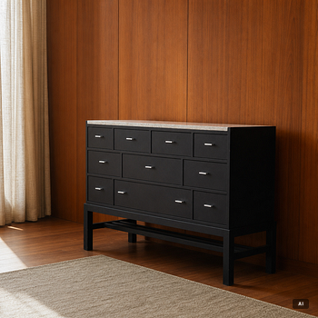 Kerstin Olby, a 'Tio' dresser/sideboard, Olby Design, Sweden.