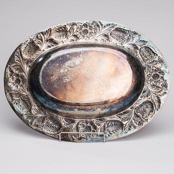 SKÅLFAT, försilvrad koppar, The Duchess of Sutherland’s Cripples Guild of Handicrafts, England 1907-1922.