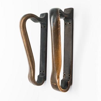 Alvar Aalto, a pair of door handles for Valaistustyö.