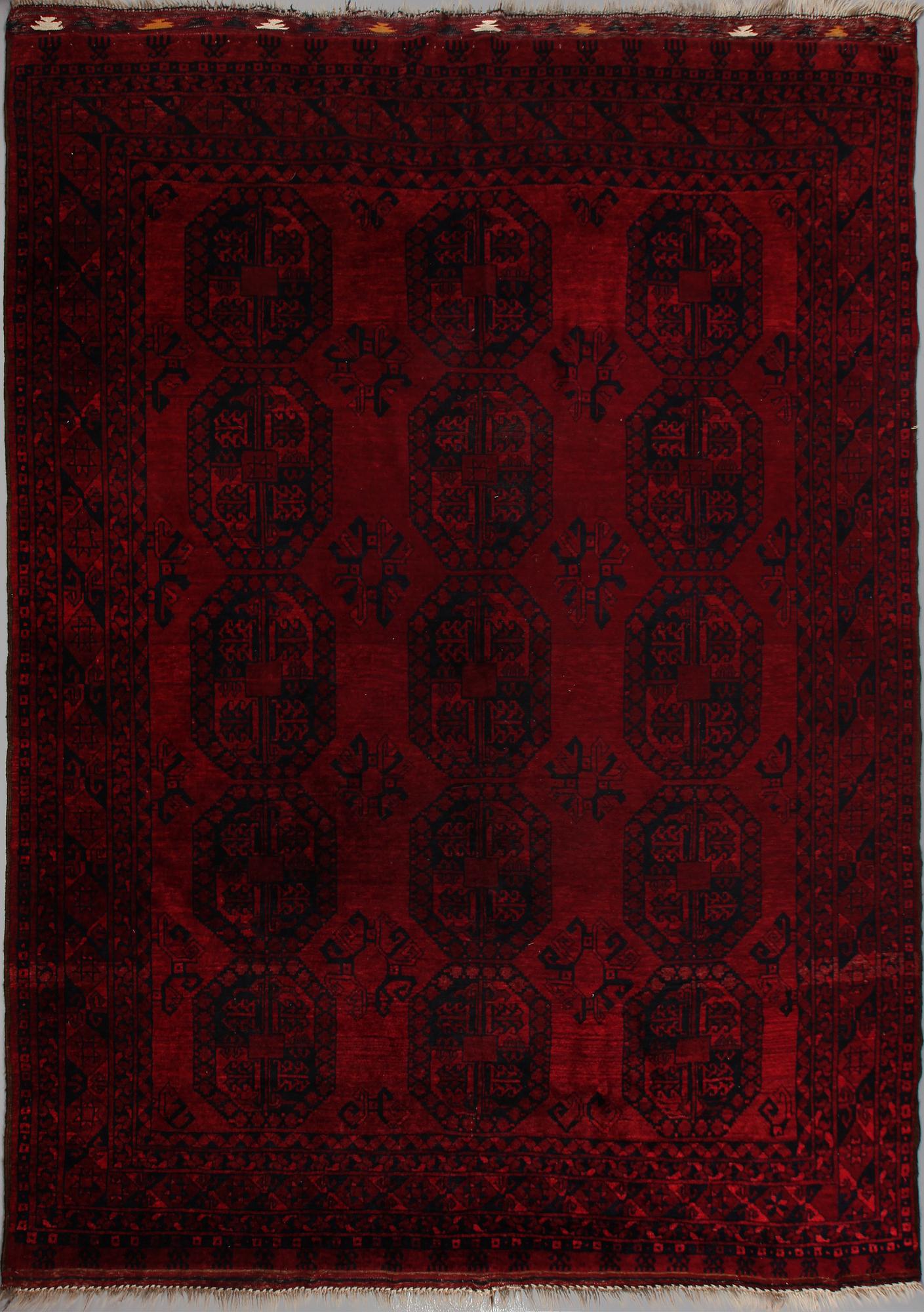 MATTA, afghan, old, 323 x 255 cm.