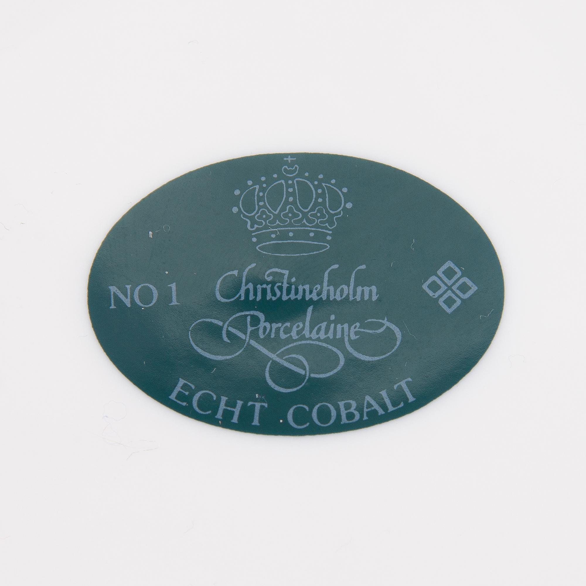 A 47-piece set of Danish 'Eternell' porcelain dinnerware from Christineholm.