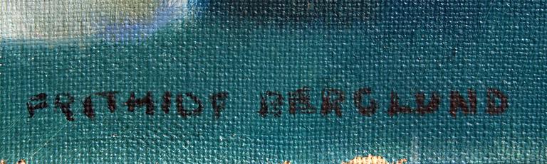 FRITHIOF BERGLUND, olja på duk, sign.