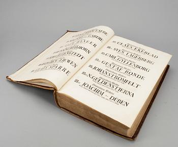 GAMLA TESTAMENTET, "Thet Gamla Testamentets tredie, fierde del, Henr. C. Merckell Stockholm 1727-28.