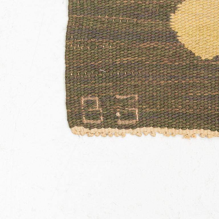 Brita Grahn, matta, rölakan, ca 234 x 177 cm, signerad BG.