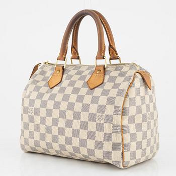 Louis Vuitton, "Speedy 25" Damier Azur.