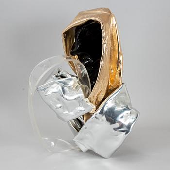 JAN NALIWAJKO, a plexi sculpture, signed, dated 2014and numbered 15.