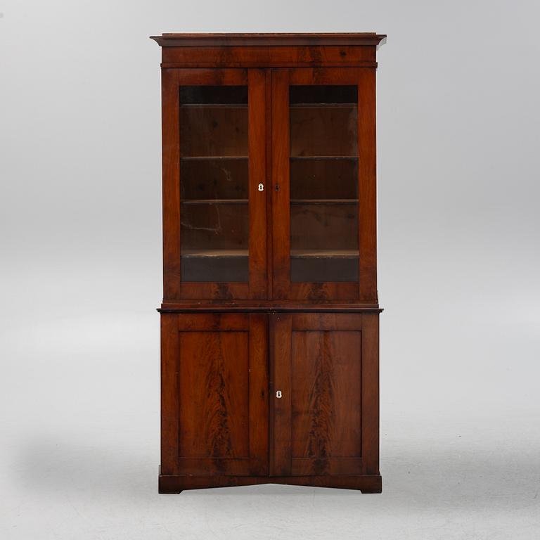 A Swedish Empire Mahogany Cabinet, 19th Century.