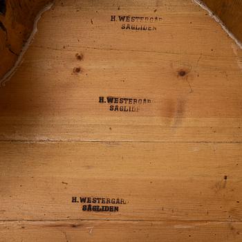 Kubbstol, 1900-talets första hälft.