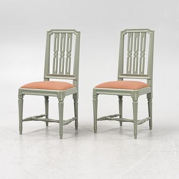 A set of eight 'Svensk provins' chairs, Åmells, 1990's.