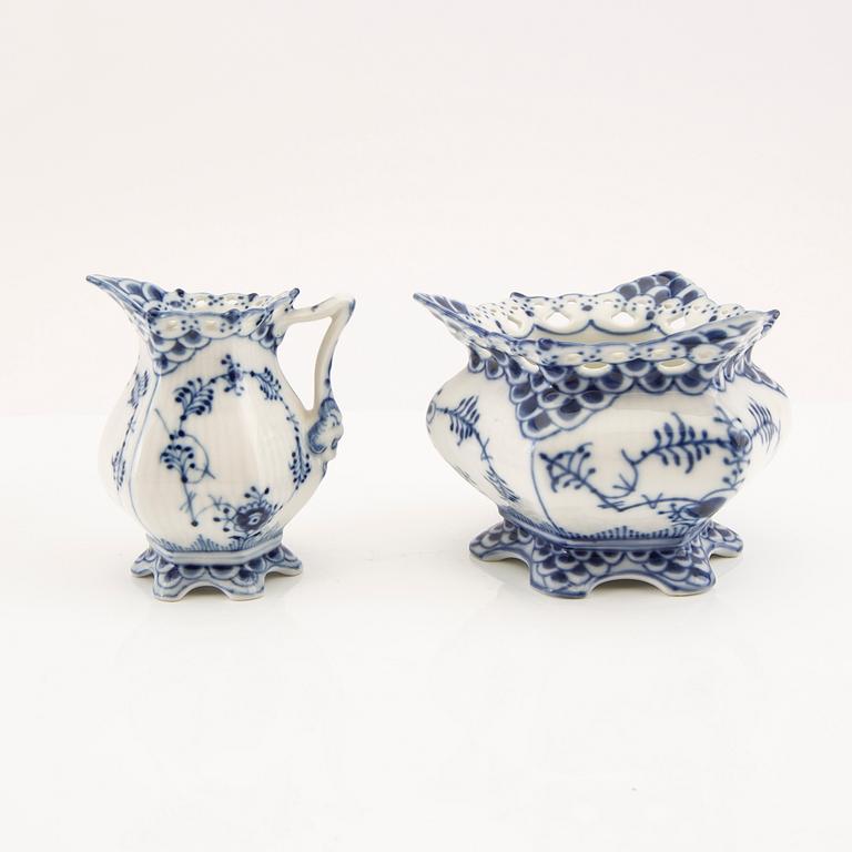 Servis 15 dlr "Muselmalet" Royal Copenhagen, Danmark 1957-1978.