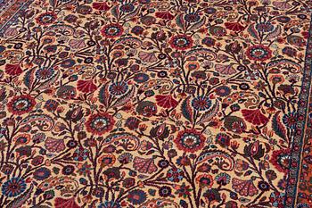 A semi-antique Birjand carpet, Eastern Iran, signed, c 390 x 296 cm.