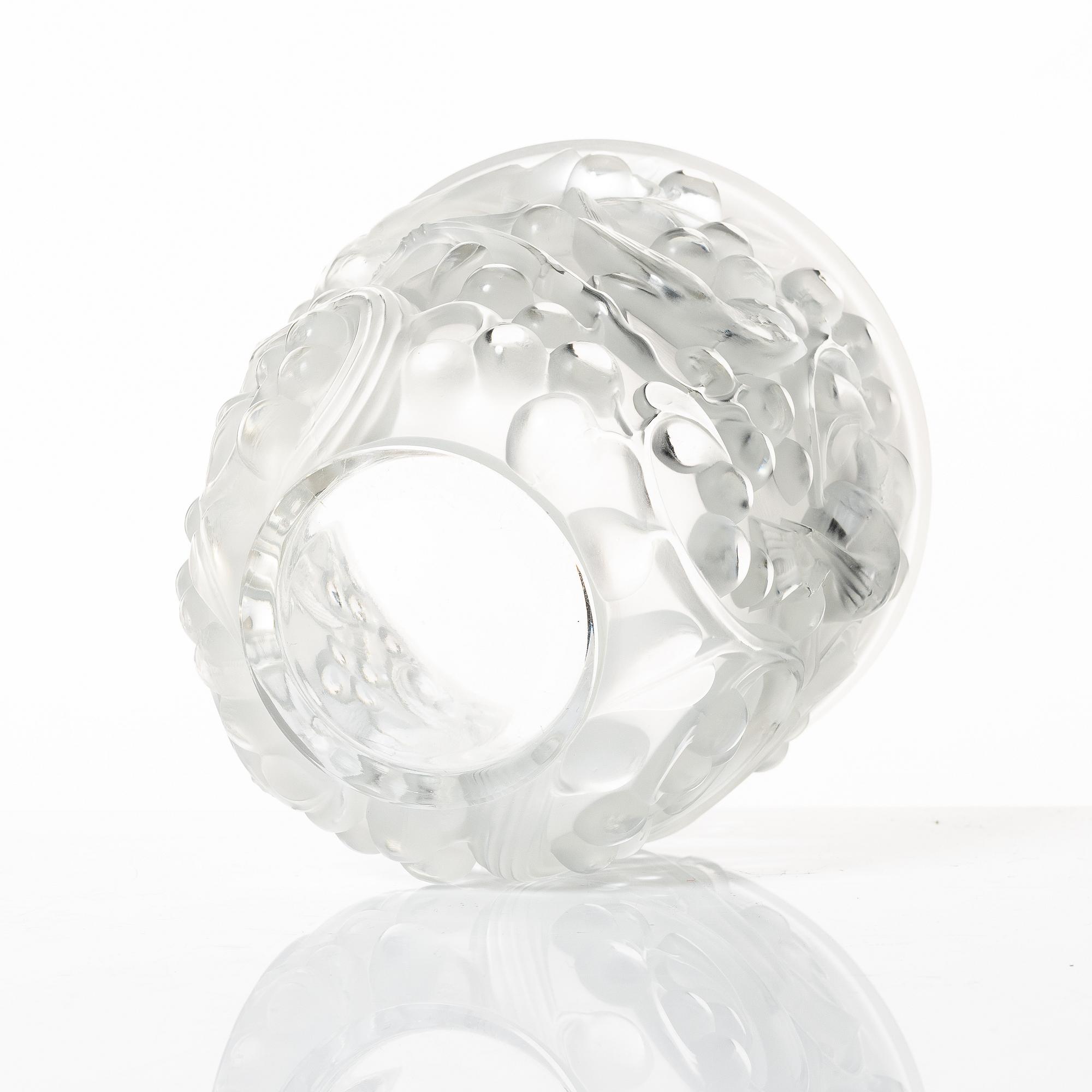 René Lalique, vas, glas, "Avallon", Frankrike, efter 1945.