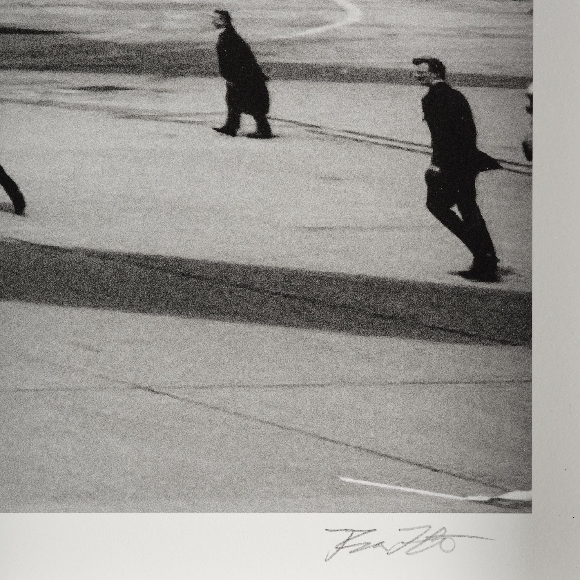 Brooks Kraft, "Storm clouds loom overhead as Air Force One and U.S. President George W. Bush arrive in Paris", 2003.
