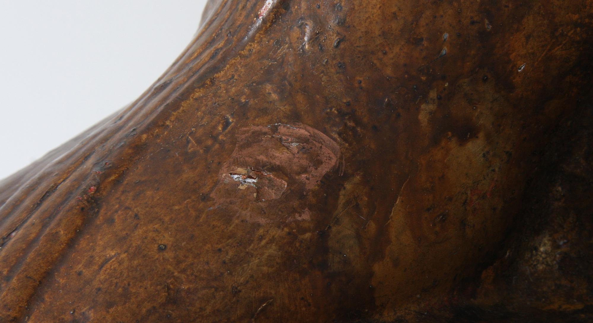 FIGURIN, gjutmassa, orientalisk.