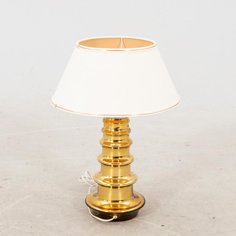 Gustaf leek, bordslampa signerad.
