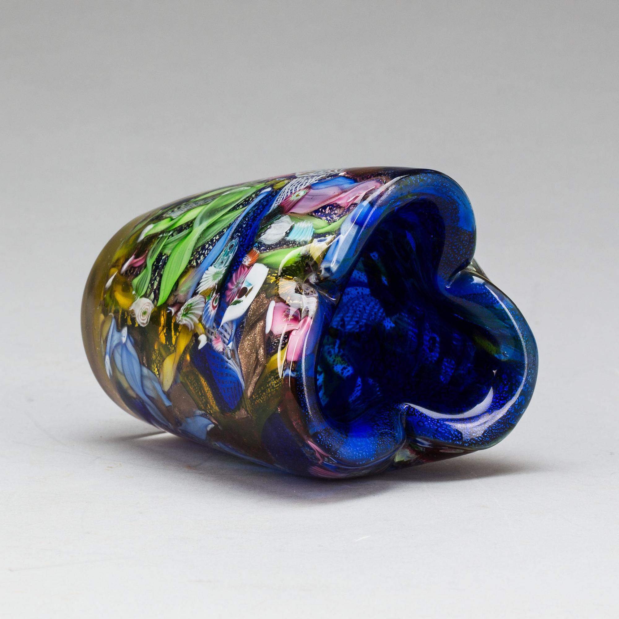 VAS, glas, Murano, Italien, 1900-talets andra hälft.