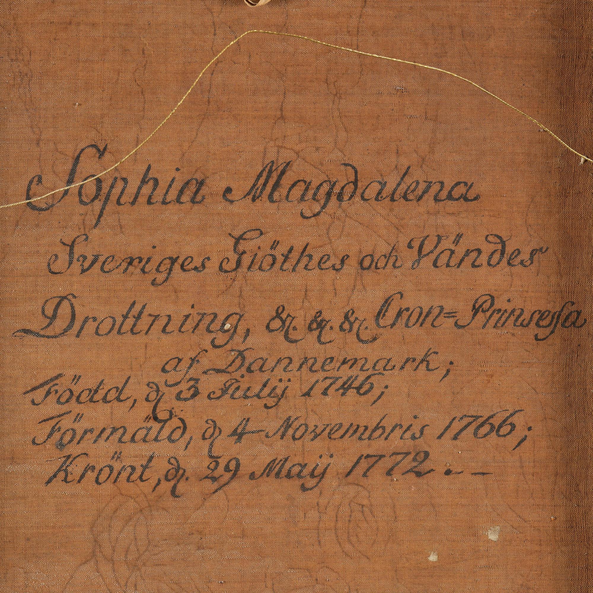 Swedish artist, 18th century, after Alexander Roslin, “Gustav III” (1746–1792) & “Sofia Magdalena” (1746–1813).