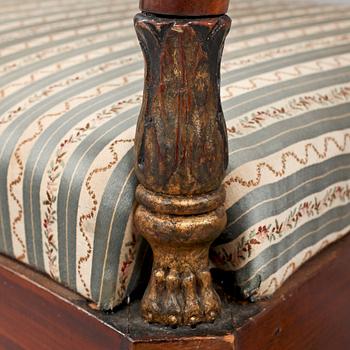 KARMSTOLAR, ett par, Karl Johan, 1800-talets första hälft.