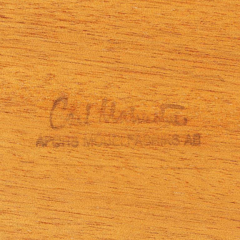 A Carl Malmsten 9-peice "Ambassaör" birch dining suite. Åfors Möbelfabrik.