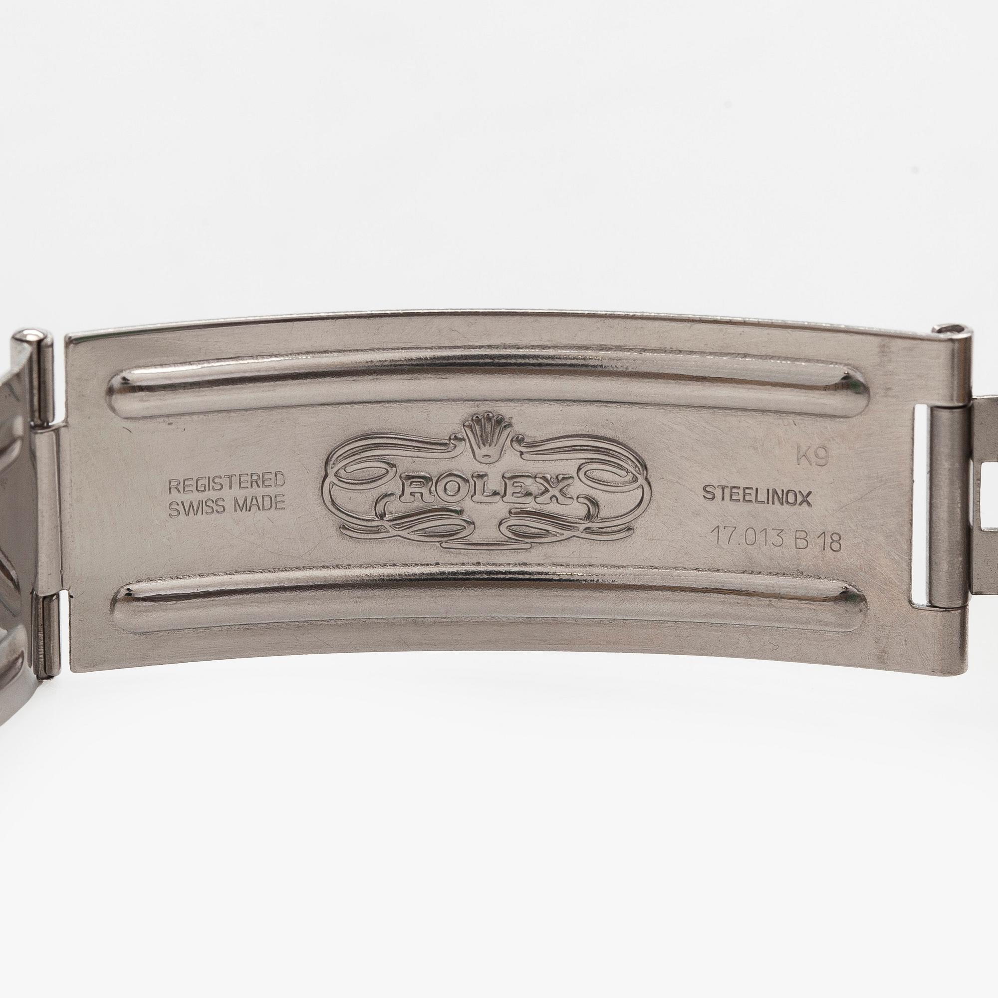 Rolex, Oysterquartz, Datejust, "Diamond Dial", wristwatch, 36 mm.