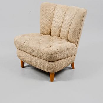 FÅTÖLJ, omkring 1900-talets mitt.