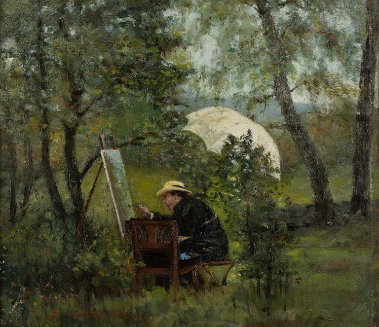 Severin Nilson, The Outdoor Painter.