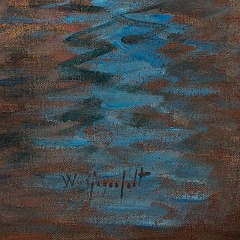 Wilhelm von Gegerfelt, WILHELM VON GEGERFELT, Signed W v Gegerfelt, oil on canvas mounted on panel.