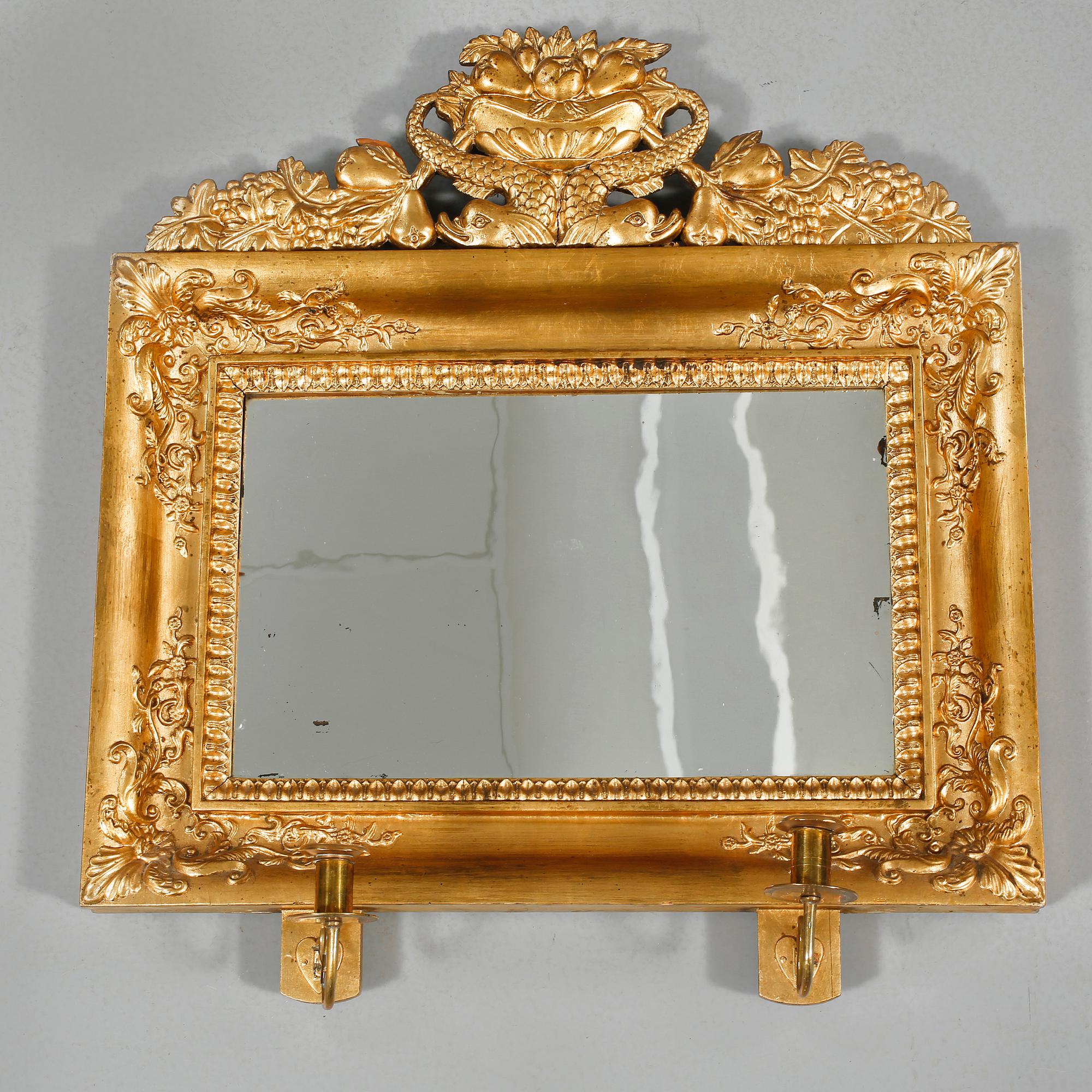 SPEGELLAMPETT, empire, 1800-talets första hälft.