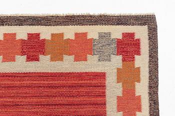 Ingegerd Silow, a Swedish flat weave, carpet, ca 234 x 157 cm.