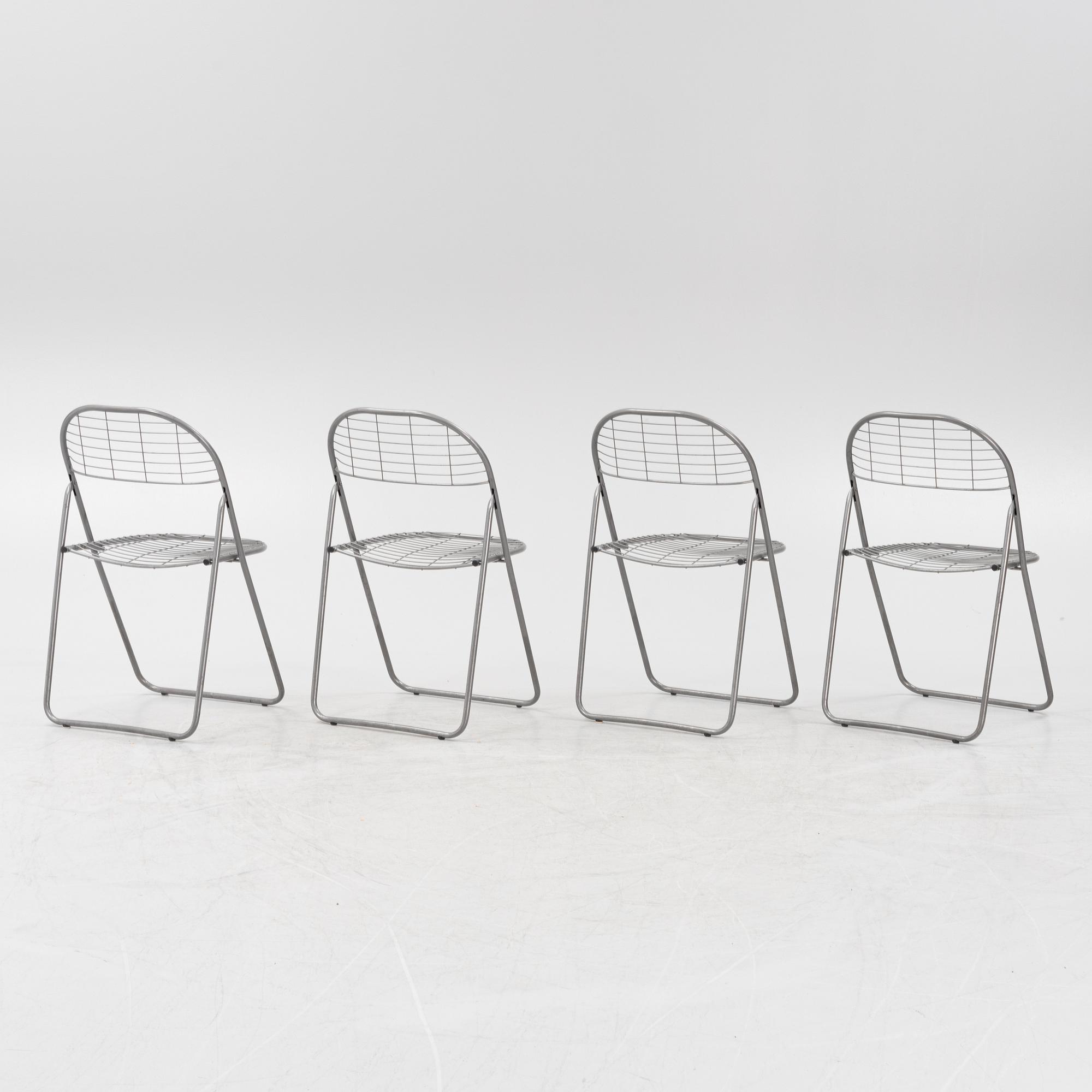 Niels Gammelgaard, a set of four 'Åland' chiars, IKEA.