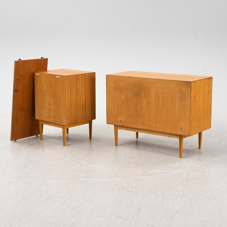A teak veneered sideboard, 1950's/1960's.