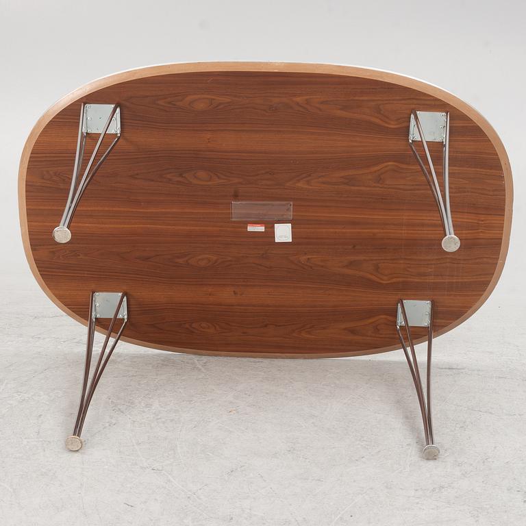 Bruno Mathsson & Piet Hein, dining table, "Superellipse", Fritz Hansen.