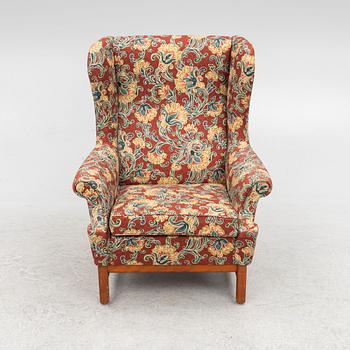 Ragnar Helsén, armchair, "Oxford", Stjernmöbler, Herrljunga for Svenskt Tenn, second half of the 20th century.