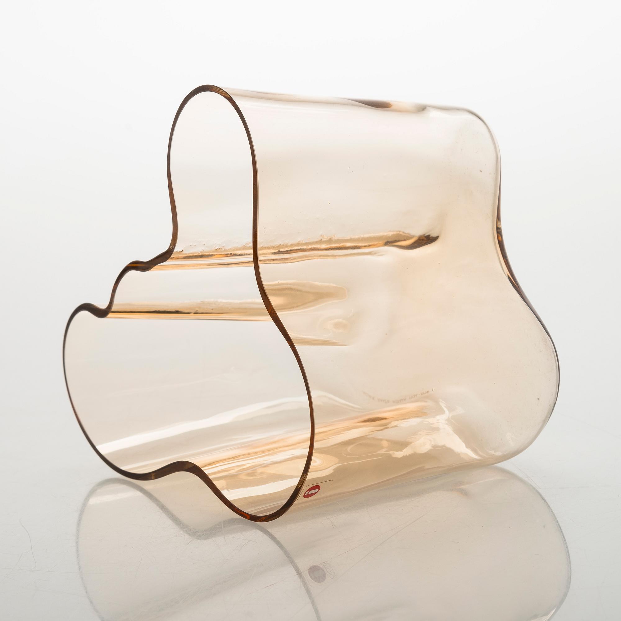 Alvar Aalto, vas, "3030", signerad Alvar Aalto Iittala 1936-1996.