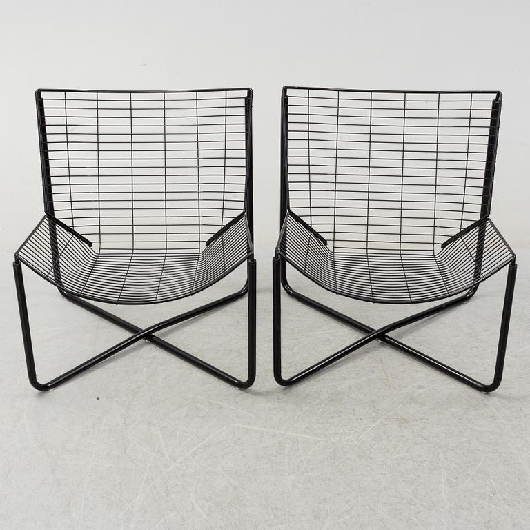 A pair of 'Järpen' easy chairs by Niels Gammelgaard for IKEA.