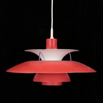 TAKLAMPA, PH-5, Poul Henningsen för Louis Poulsen, Danmark, 1900-talets andra hälft.
