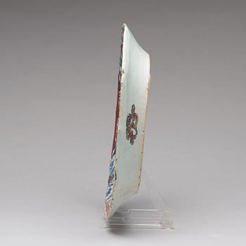 STEKFAT, kompaniporslin. Qingdynastin, Qianlong (1736-95).