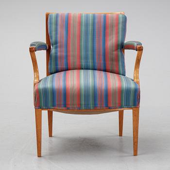 Josef Frank, a mahogany model 969 armchair from Svenskt Tenn.