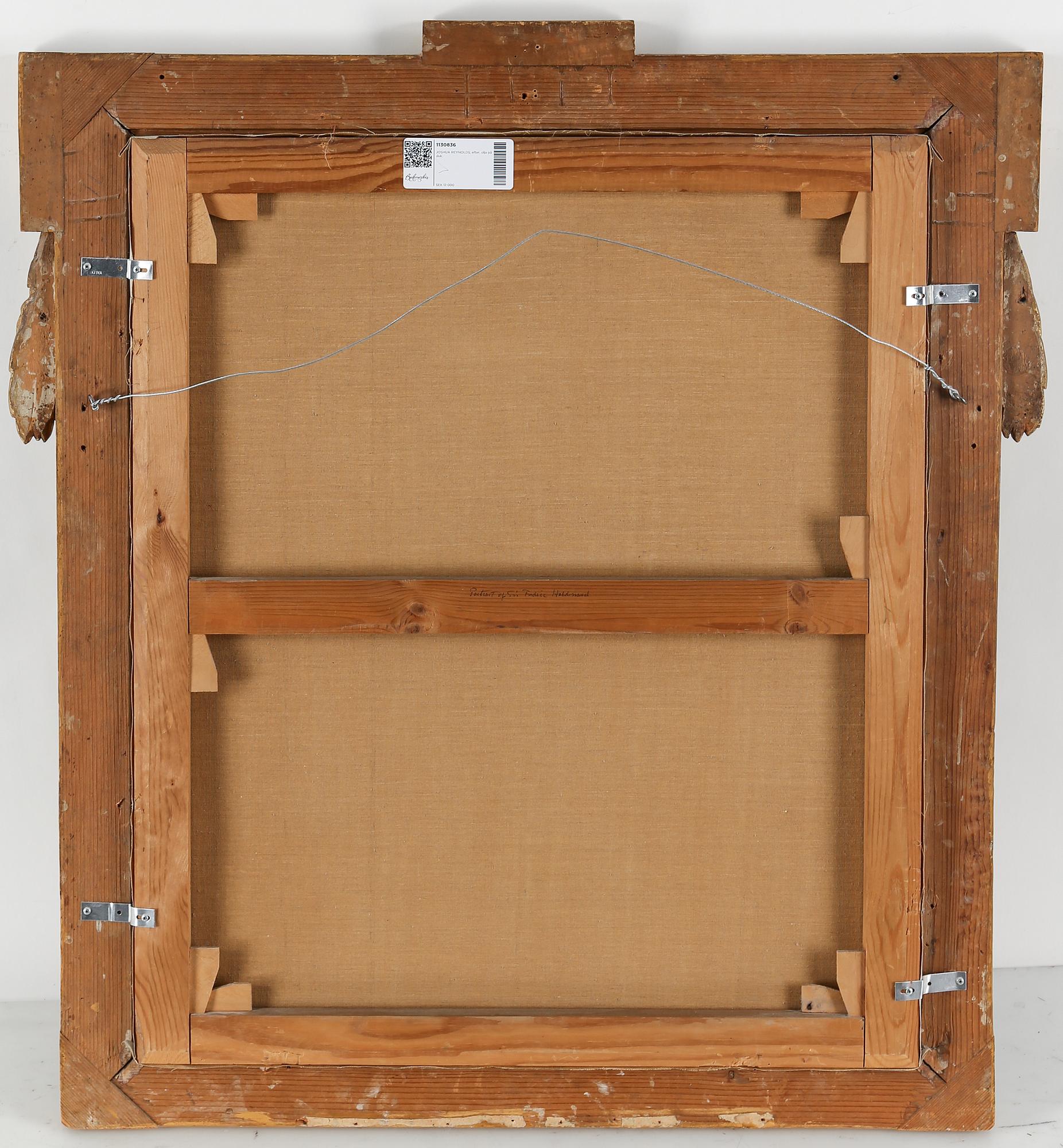 JOSHUA REYNOLDS, efter, olja på duk.