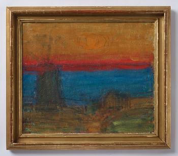 Carl Kylberg, "Flammande himmel".