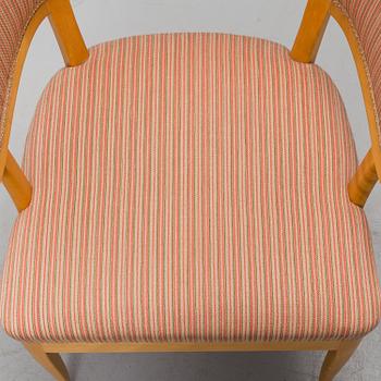 An armchaire by Carl Malmsten, "Jonas love", second half of the 20th century.