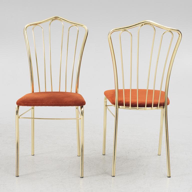 Dining group, 5 pieces, Italy, 1980s.