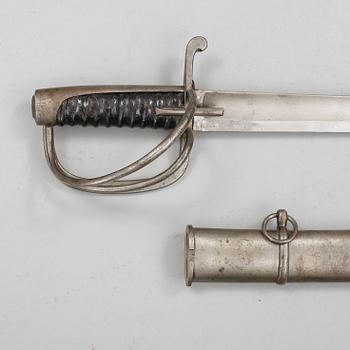 MANSKAPSSABEL, m/1825. Svensk, för kavalleri.