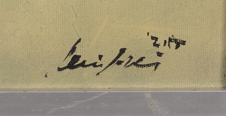 OLLI JOKI, oil on canvas, signed and dated 2015.