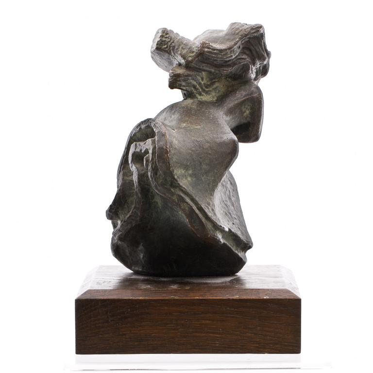 STIG BLOMBERG, skulptur, brons, signerad.