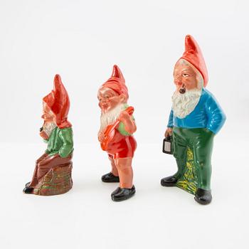 Gnomes 6 pcs Germany mid-20th century.