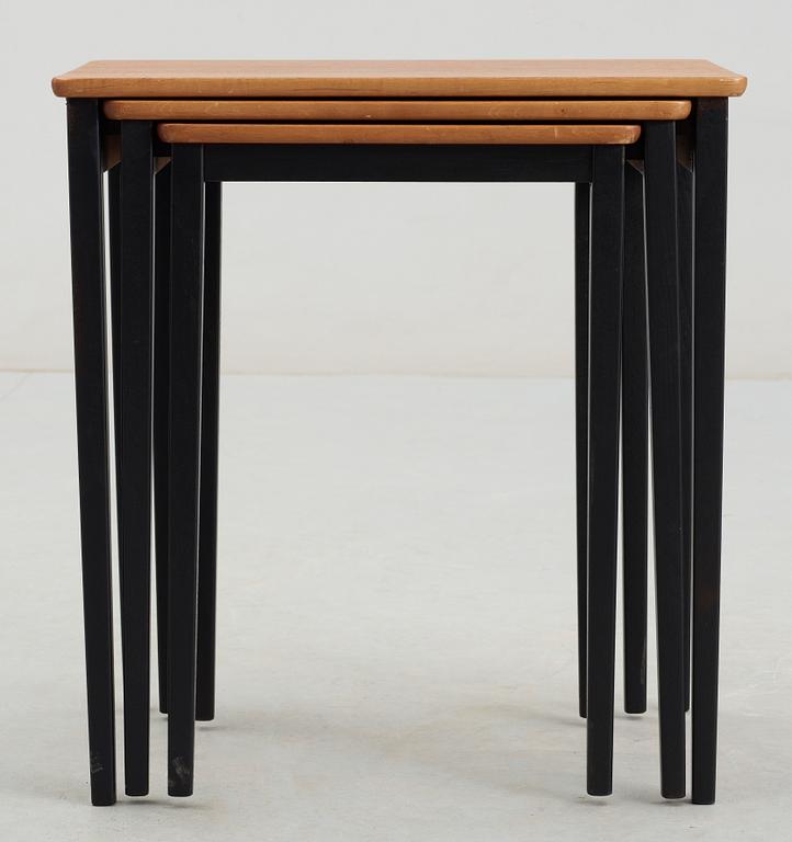 SATSBORD, 1950/60-talets mitt.