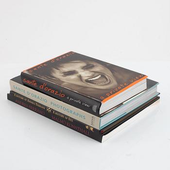 Andres Serrano and Sante d'Orazio, photo books, four volumes.